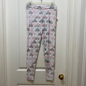 Disney castle leggings NWT size M